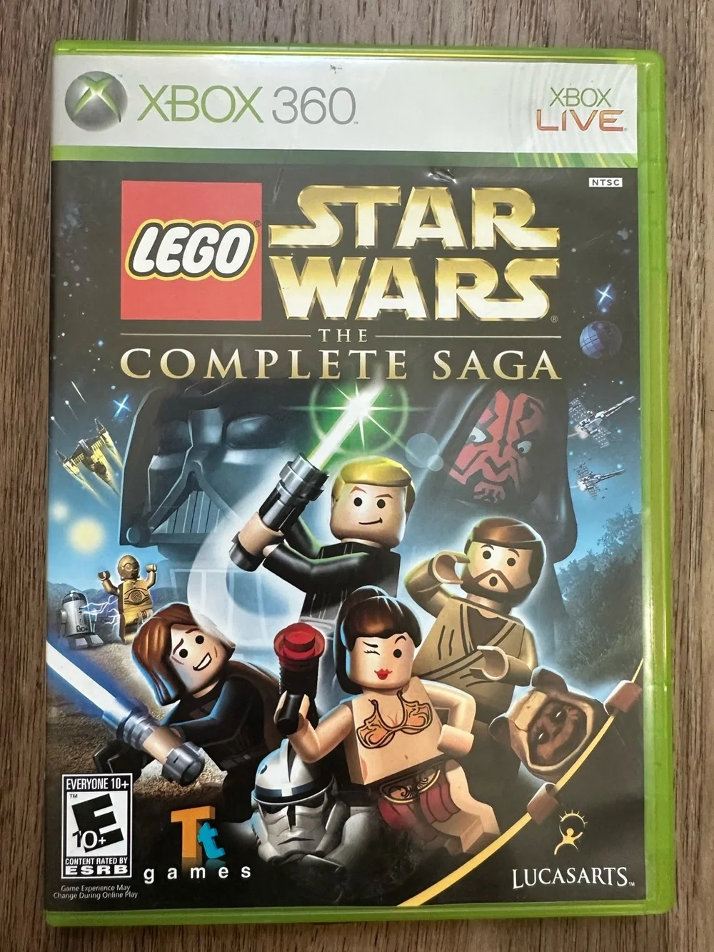 LEGO Star Wars, The Complete Saga, XBOX 360 Rated Everyone, Video Game